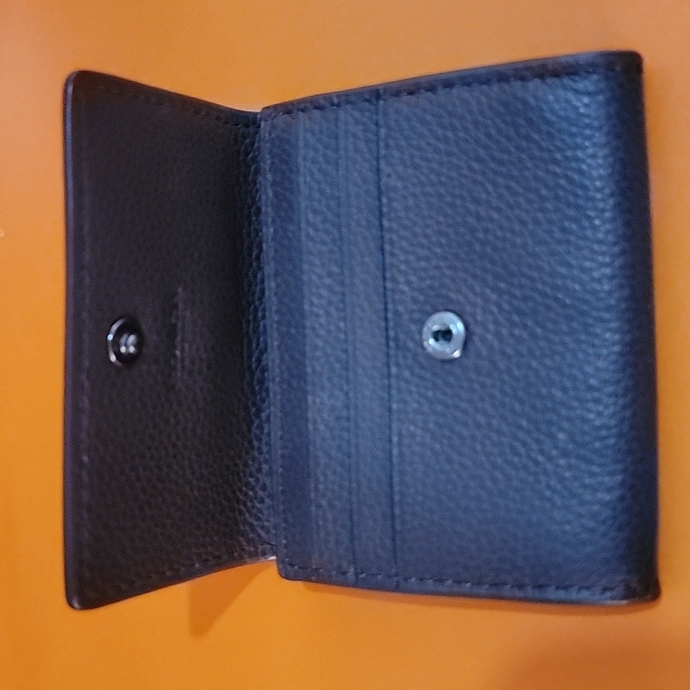Coach Brown Leather Coin/ CardHolder - Picture 3 of 14